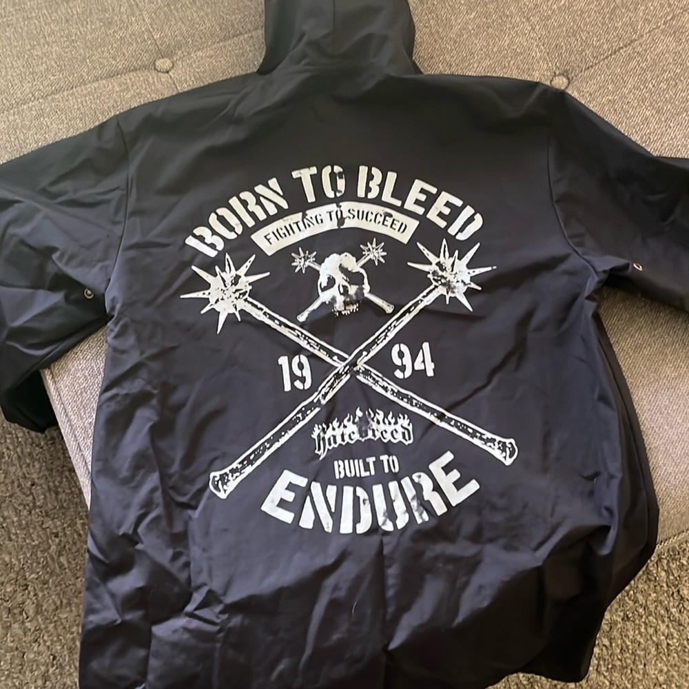 Vintage HateBreed Rain Coat
